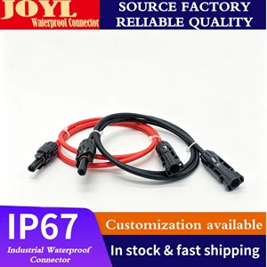 Customizable High Current Power Connection Harness Heavy Duty Battery Extension Cable for Solar RV Marine System