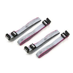 2*6Pin IDC Ribbon Cable 2.54IDC Punctured Cable UL2651 28AWG Tinned Oxygen-Free Copper Core Wire