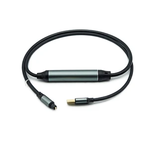 Factory Direct USB-A to Toslink Digital Optical Audio Cable SPDIF Fiber Cable OEM ODM Available