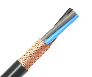 450/750V PVC Insulated Shielded Control Cable with Copper Wire for Automobile Industrial Automation PLC Systems