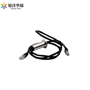 Asaze Rae Customized RJ45 Ethernet Cable Sealed Onto Flange For High-pressure Applications UHV Environment