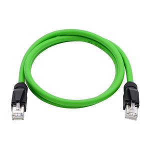 High Flexible Flex Wire Ethernet Cable 26AWG 1000Mbps 0.5-90m Shielded Cat6a 600V Patch Cord Industrial Ethernet Towline Cable