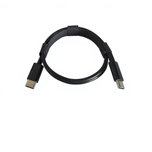 Factory Direct-sale USB 3.1 Type-C Dual-plug Data Cable Braid Shielding TPE Coating PD Fast Charging for Camera Computer Use