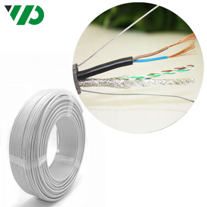 Customized 450V Cat5e UTP Twisted Pair Shielded Industrial Copper Power Ethernet Cable