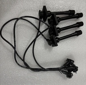 Auto Engine Spark Plug Wire Set MD338249 Ignition Coil Cable MD371980 for Mitsubishi Montero Ignition Wires MD371794