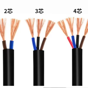 QUANWEI SPT-2 American Standard Spiral Cable 300V Voltage Resistance Temperature Resistant Pure Copper Flexible PVC Jacket NEMA