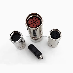 Servo Plug V90 Connector Suitable for the Power Cable Siemens Servo Motor S200 4-core Power Connector 0LL13 Ready to Ship