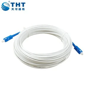 Drop Fiber Optical Cable Patch Cord Ftth GJXFH 350m 100m 300m 50 Meter 200 Meter 2 Meter 40mtrs Sc 2 Core Sc/Upc Sc/Apc Jumper