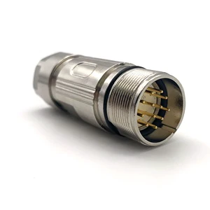 Intelligent Control DIN Power IP67 Servo System M23 Extended Connector with Clockwise/Counterclockwise 9/12/17/19 Pole