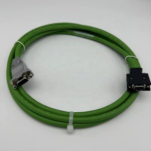 Industrial Servo Motor Cable 6FX3002-2DB20-1AD0 1AF0 V90 Encoder Feedback Wire Harness Replacement for Motion Control Systems