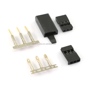 RC Model Servo Connectors Futaba Oblique Angle Connectors AM-1021A-H QJC-FUTABA-H 2.54 Pitch DuPont Connector