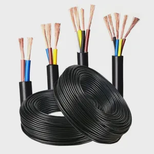 Flexible Control Power Cable 2-37 Cores Copper Conductor PVC/XLPE Insulated for Industrial Automation Systems