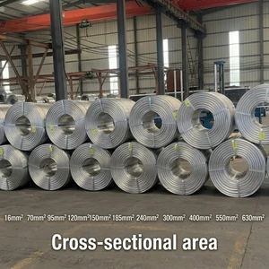 16mm2 AAC Conductor No Reel Peach Code Name BS 215-1 All Aluminum Stranded Cable For Power Line