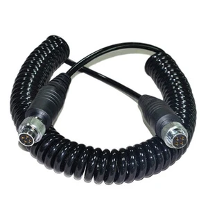 Custom Cable Supplier PU TPU J6 4 Way Trailer Spring Wiring Harness