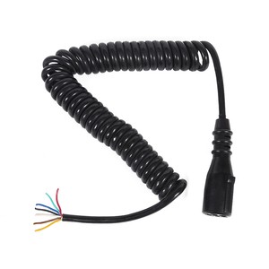 7 Core Trailer Electrical Power Cable European Spiral Cable for Trucks