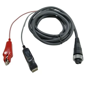 2 Pin Aviation Female Plug to Electric Fishing Reels Splitter Power Cable Copper Core Aviation Plug to Fishing Reels Power Cable
