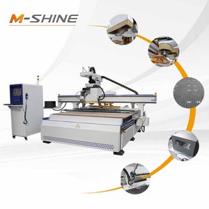 ATC CNC Router Woodworking CNC Nesting Machine Furniture Making Wood Carving Engraving Cutting for Cabinet Panel Production