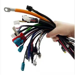 OEM Factory Custom Cable Agricultural Machinery Electric Scooter Motor Elevator Motorcycle Car Trailer Wiring Harness IP67 Rated