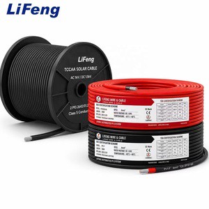 Wholesale 1000V/1500V Tinned Copper PV DC Cable, 4/6/10/16mm² Solar Panel Wire For Photovoltaic Systems And Solar Farm Projects