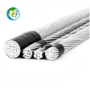 Power Aerial Conductor ACSR Standard ASTM B232 AWG 26.4MCM 13.3mm² Turkey Type for Power Transmission Line RT:5.25KN