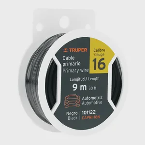 MASTER 96 Reel with 9 m of 16 gauge black primary cable, TRUPER