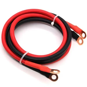 Custom Copper Jumper Cable with PVC Insulation and PU Jacket IP68 Rated 10A 500V for Car Battery Charger Forklift
