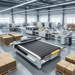 Film Cardboard Car Sticker Corrugated Cutting Machine Paper Cutting Machine