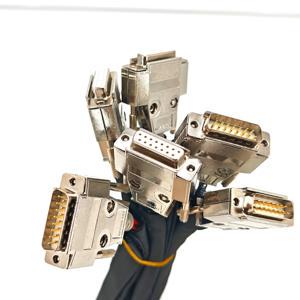 Industrial-Grade D-SUB Carriage Connection SCSI Data Cable Copper Core Braided Shield Multi-Channel Parallel Transmission