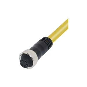 High Current 7/8 Brass Connector Male Female Waterproof IP67/IP68 Automotive Cable 3/4/5pin I/O Link