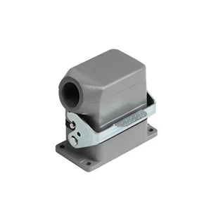 WZUMER HE-6 Heavy Duty Connector 6 Pin 16A 500V for Frequency Converter Servo Drive Motor Control System