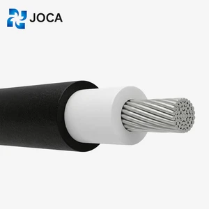 PV-CQ Single Core Solar Cables with Cable Lugs 2mm 3.5mm 5.5mm 8mm 1500V DC Cable for Solar S-JET Certified XLPO JOCA