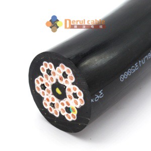 PUR Sheath Multi-Core Reel Cable with Power and Control Conductors