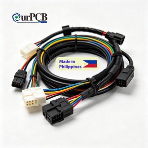 High Performance Industrial Robot Wire Harness Assembly Custom Multi Pin Connector Cable Harness for Automation Systems