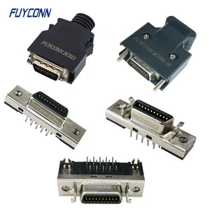 1.27mm Pitch, 20 Pin SCSI Female Servo Connector, Mini D Ribbon MDR Connector PCB/Solder/IDC 20Pin HPCN SCSI Connector