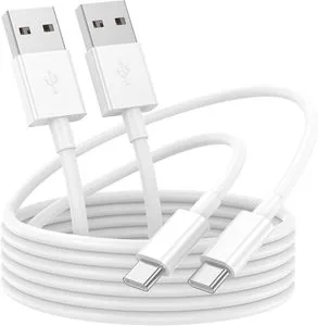 Hot Selling 1m 2m 3m Fast Charging 2.4A USB Data Cable 2.4A Type-C Micro-USB Connector Braided Mobile Phone Charger for Camera