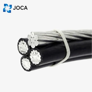 JOCA ABC Cable IEC Standard Aluminum XLPE Insulated PVC Jacket IP65 Rated 70mm2 Aerial Bundled Cable