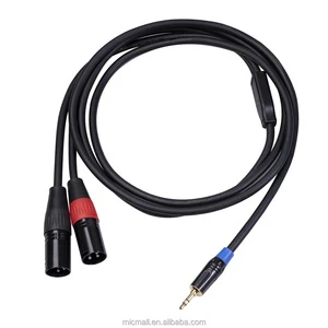 China Supplier 3.5mm to XLR Mixing Console Player Audio Cable Audio Cables and Connectors