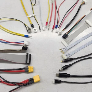 Custom Wire Harness JST ZH PH EH XH XT30 XT60 O Ring Connectors Cable Assembly 1.0 1.25 1.5 2.0 2.54mm Pitch 2/3/4/5/6 Pin