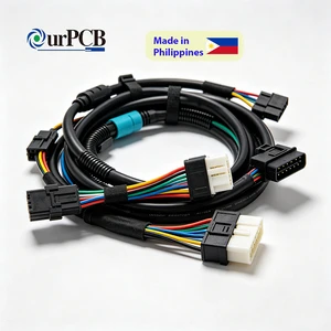 Portable Outdoor Generator Wire Harness Flexible Insulated Cable For Camping Mobile Solar Power Station Battery Assembly