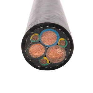 VDE Approved Standard Copper Core ERP Rubber Insulation Crane Electric Rewind Cable Reel 10mm-240mm Travelling