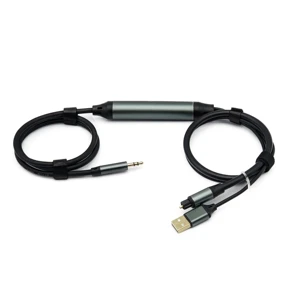 New TOSLINK Optical Audio Cable Unidirectional TOSLINK to 3.5mm AUX Support 24-bit/192KHz for Music, Gaming, TV