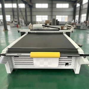 High Precision CNC Flatbed Cutter Labels Sticker Gift Boxes and Corrugated Board Cutting With V Cutter With ISO CE