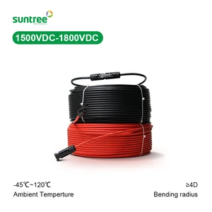 Solar PV Wire 10mm, 6mm, 4mm: Copper Cable, Flexible Rubber Cable, DC Power Cable