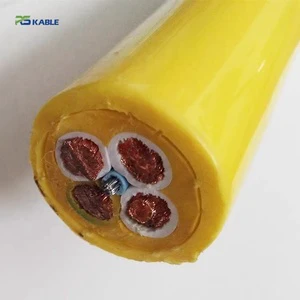 Custom 3x25 Crane Reel Power Cable Protolon NTSSCGEWOEU SMK Round Copper Conductor PE Insulation for Crane/Hoist