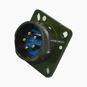 Motor Servo Connection Y2M-5TK Y2M Type Circular Connector Quick Clip Type Aviation Plug 3-core YP21 Y21M Gold Plated Dark Green