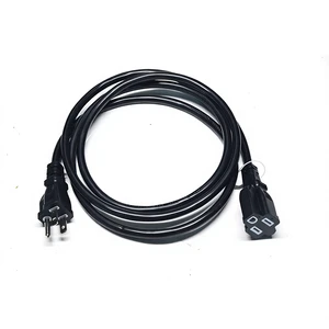 14/3 12ft Power Retractable 125V 15A Outdoor Electrical Heavy Duty Waterproof Extension AC Power Cord CETL CUL Certification PVC