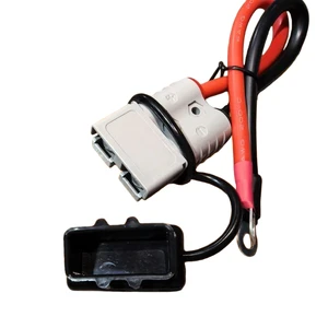 20A Battery Quick Connector 90cm 6AWG Battery Cable with O-ring