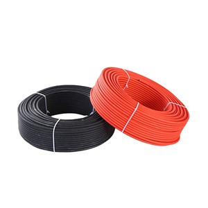 TUV Certified Twin Core 62930 IEC 131 Flexible Tinned Copper 1KV AC/1.5KV DC Solar Cable for Photovoltaic