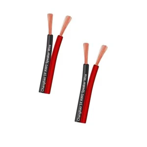 2 CORE OFC AUDIO SPEAKER CABLE 10-20 AWG FLEXIBLE STAGE POWER SPEAKER WIRE for AUDIO STAGE 2 CORE OFC CONDUCTOR SPEAKER CABLE