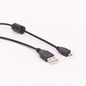 USB Mini-B Universal Digital Camera Data Transfer Charger Cable Compatible for Nikon CoolPix, L, D, P, Series Digital Camera
